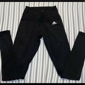 ADORABLE ADIDAS LEGGINGS REFLECTIVE FLORAL